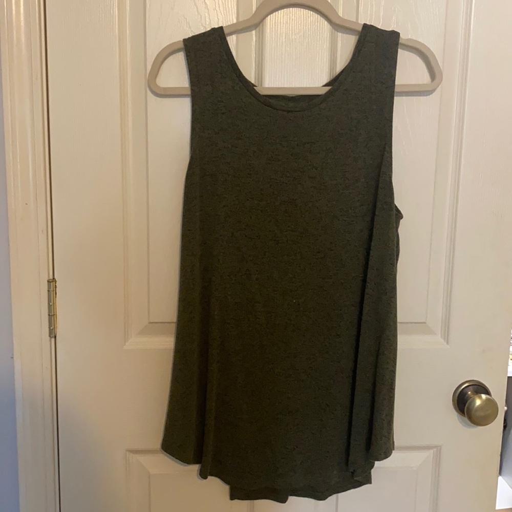 Green Casual Tank